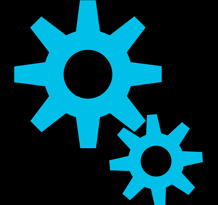 Free engine gears cogs vector